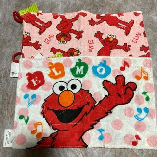 セサミストリート(SESAME STREET)のセサミストリート　エルモ　ぞうきん2枚セット(キャラクターグッズ)