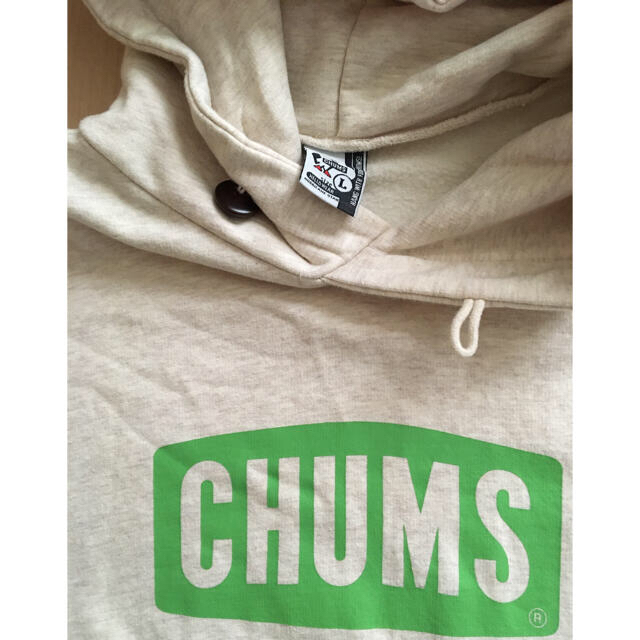 CHUMS(チャムス)のチャムス　パーカー　サイズＬ　値下げ メンズのトップス(パーカー)の商品写真
