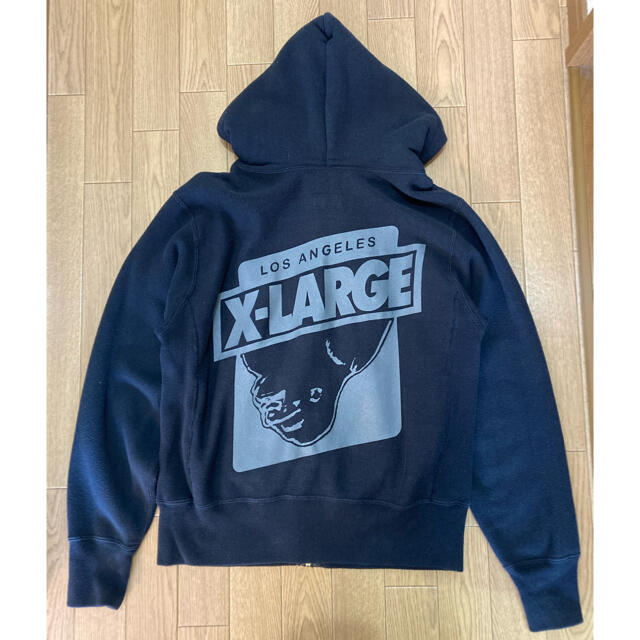 XLARGE(エクストララージ)の【最終値下げ】xlarge champion コラボ フルジップ パーカー メンズのトップス(パーカー)の商品写真