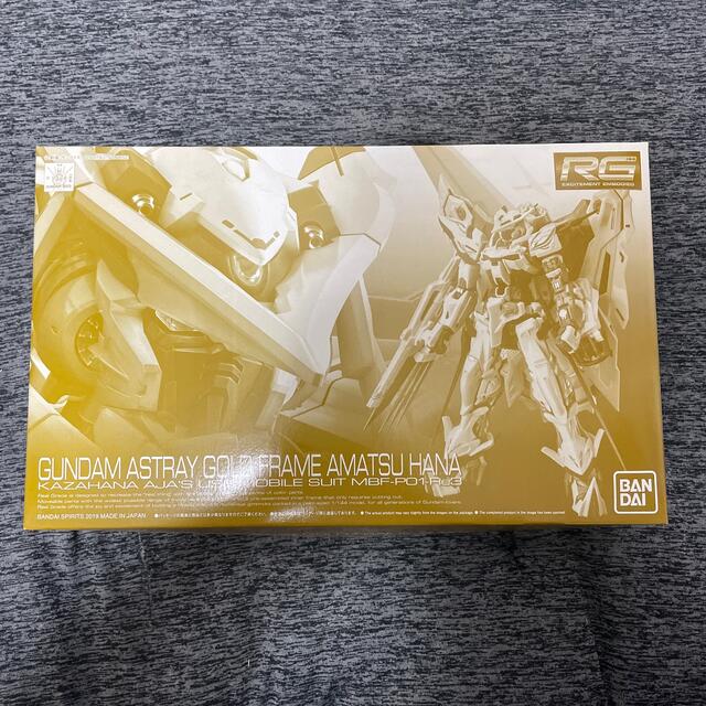 RG1/144 ガンダムアストレイ　ゴールドフレーム天ハナ　プレバン限定