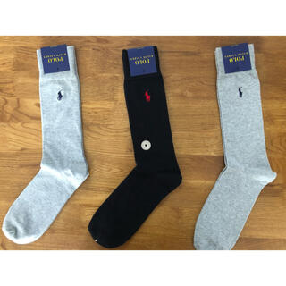 ラルフローレン(Ralph Lauren)の新品ポロラルフローレン メンズビジネスソックス　靴下 3足セット1407(ソックス)