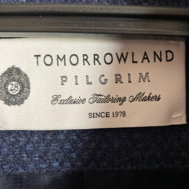 TOMORROWLAND(トゥモローランド)のウールカシミヤフランネル　ステンカラーコート メンズのジャケット/アウター(ステンカラーコート)の商品写真