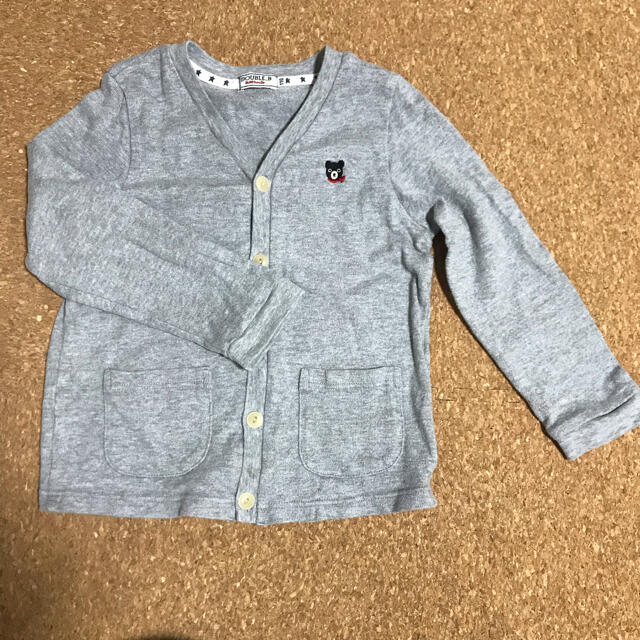 DOUBLE.B(ダブルビー)のDOUBLE B カーディガン 110 キッズ/ベビー/マタニティのキッズ服男の子用(90cm~)(カーディガン)の商品写真