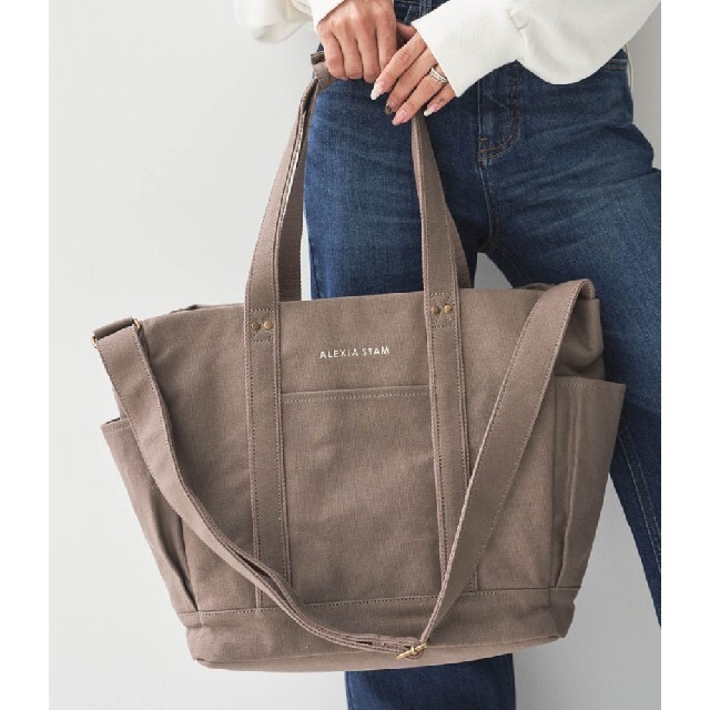 ALEXIA STAN 新品コーデュロイバッグ