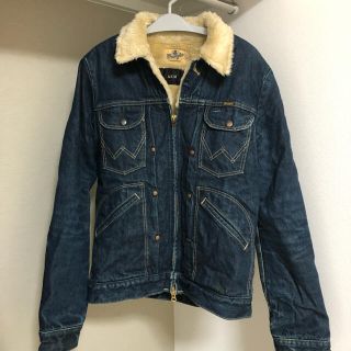 エイケイエム(AKM)の［週末限定］美品 AKM× WRANGLER デニムボアジャケット Gジャン(Gジャン/デニムジャケット)