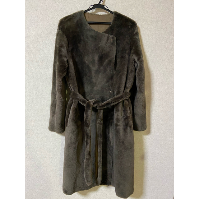 Theory 19aw リバーシブルムートンコート 定価約35.2万円 Theory 19aw リバーシブルムートンコート 定価約35.2万円