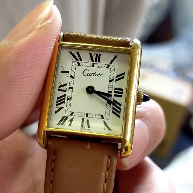 カルティエ　Cartier 18k GOLD ELECTROPLATED