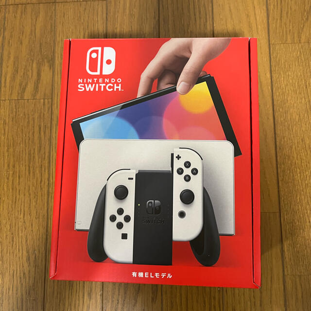 送料無料 新品 未使用 Nintendo Switch 有機ELモデル ホワイトゲームソフトゲーム機本体