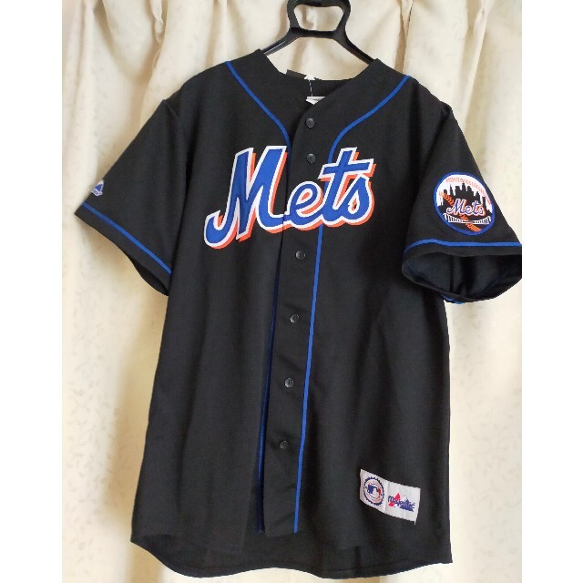 Majestic(マジェスティック)の新庄剛志　NEWYORK METS ユニフォーム スポーツ/アウトドアの野球(記念品/関連グッズ)の商品写真