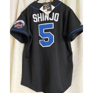 マジェスティック(Majestic)の新庄剛志　NEWYORK METS ユニフォーム(記念品/関連グッズ)