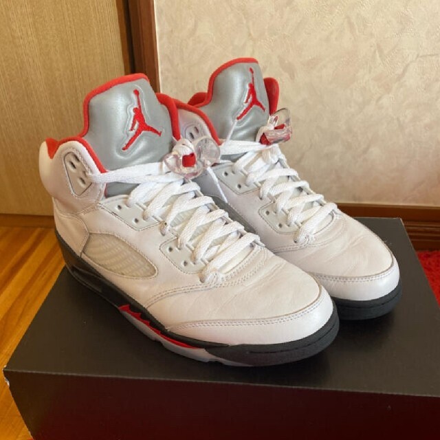 air jordan 5 retro fire red gs