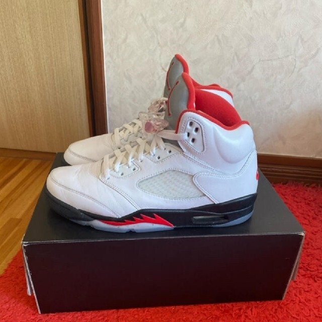 air jordan 5 retro fire red gs