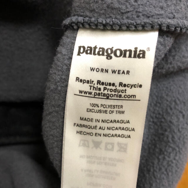 patagonia(パタゴニア)のレイリーさん専用　パタゴニア シンチラプルオーバー スナップTSサイズ メンズのジャケット/アウター(ブルゾン)の商品写真