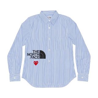 コムデギャルソン(COMME des GARCONS)の【新品未使用】プレイ コム デ ギャルソン × ノースフェイス(シャツ/ブラウス(長袖/七分))