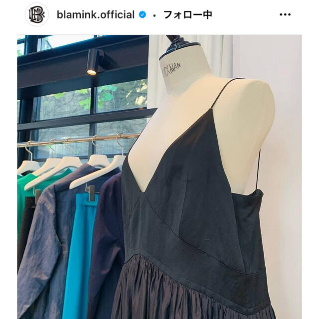 りこさま専用＊BLAMINK ブラミンク シルク キャミワンピース