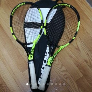 バボラ BABOLAT ピュアアエロVS 2本セット マッチペア