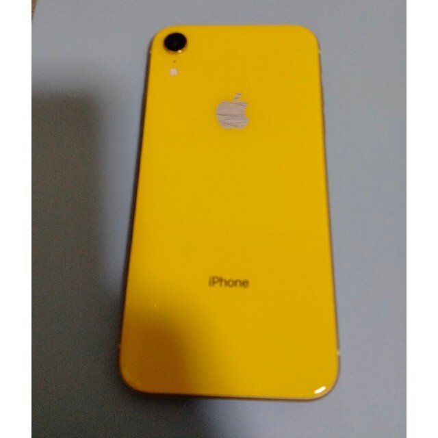 スマートフォン本体iPhone XR 64GB simフリー yellow