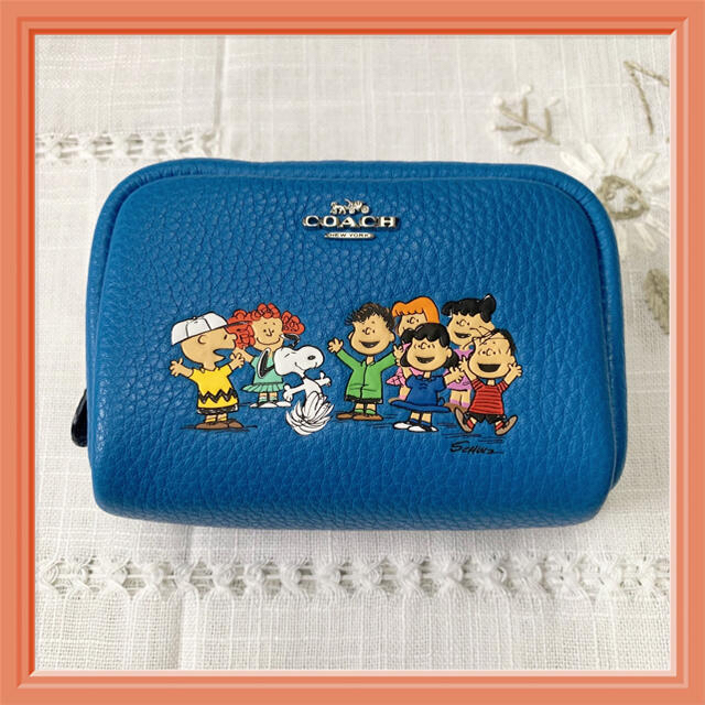 COACH(コーチ)のCOACH PEANUTS SNOOPY FRIENDS 小物入れ インテリア/住まい/日用品のインテリア小物(小物入れ)の商品写真