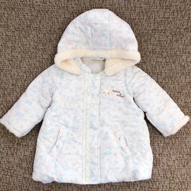 coeur a coeur(クーラクール)のクーラクール   ダウンコート キッズ/ベビー/マタニティのキッズ服女の子用(90cm~)(コート)の商品写真