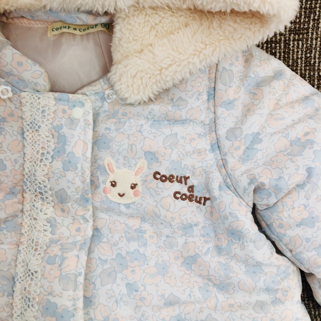 coeur a coeur(クーラクール)のクーラクール   ダウンコート キッズ/ベビー/マタニティのキッズ服女の子用(90cm~)(コート)の商品写真