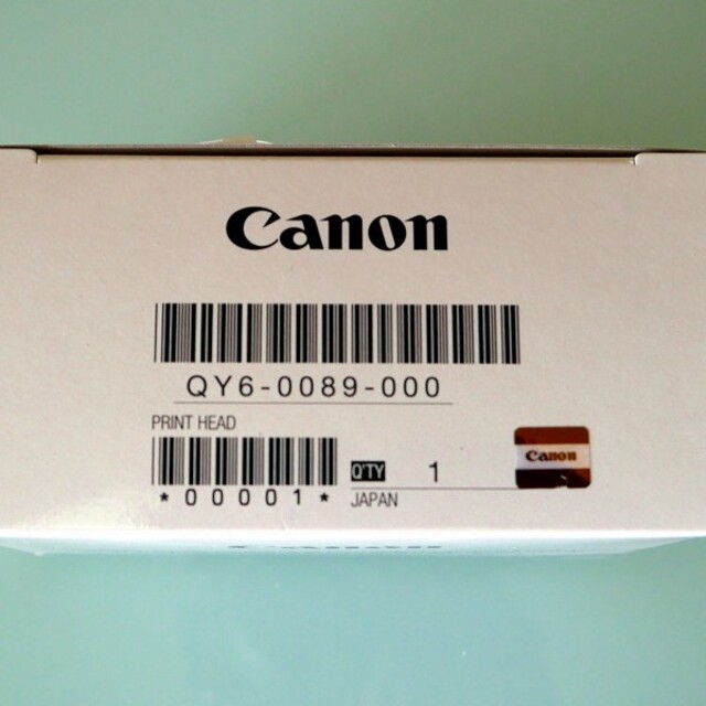 CANON 純正新品プリントヘットQY6-0089 2