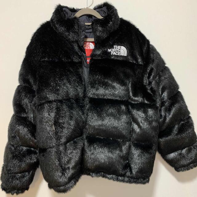 Supreme North Face fur nuptse jacket