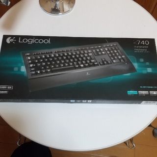 ジャンク Logicool k740 Illuminated keyboard(PC周辺機器)