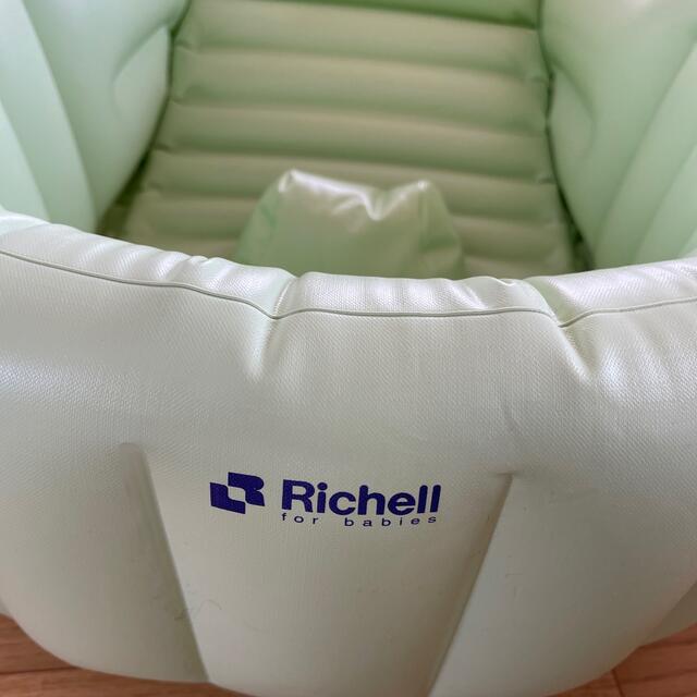 Richell(リッチェル)のリッチェル　ふかふかベビーバス キッズ/ベビー/マタニティの洗浄/衛生用品(その他)の商品写真