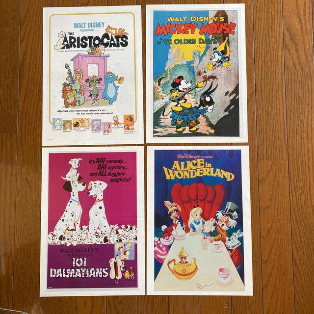 Disney(ディズニー)の読売新聞　ディズニーキャラクターアートコレクション　ディズニーポスター エンタメ/ホビーのアニメグッズ(ポスター)の商品写真