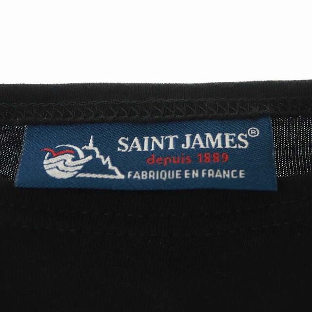 SAINT JAMES(セントジェームス)のセントジェームス SAINT JAMES カットソー 長袖 コットン XS 黒 レディースのトップス(カットソー(長袖/七分))の商品写真