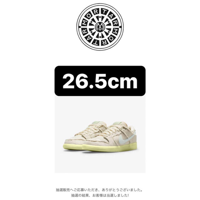 NIKE SB DUNK LOW Mummy 26.5cm