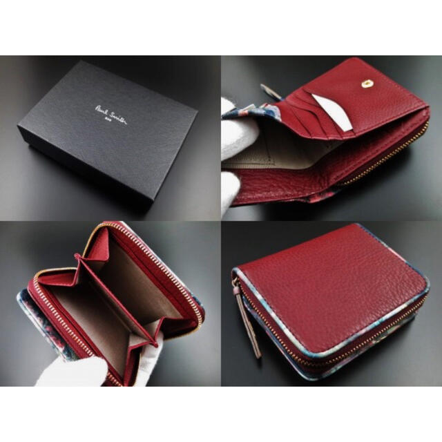 定番再入荷 Paul Smith - 新品/箱付 ポールスミス 人気花柄デザイン 折り財布 バーガンディの通販 by ps1192shop |ポールスミスならラクマ ポイント5倍