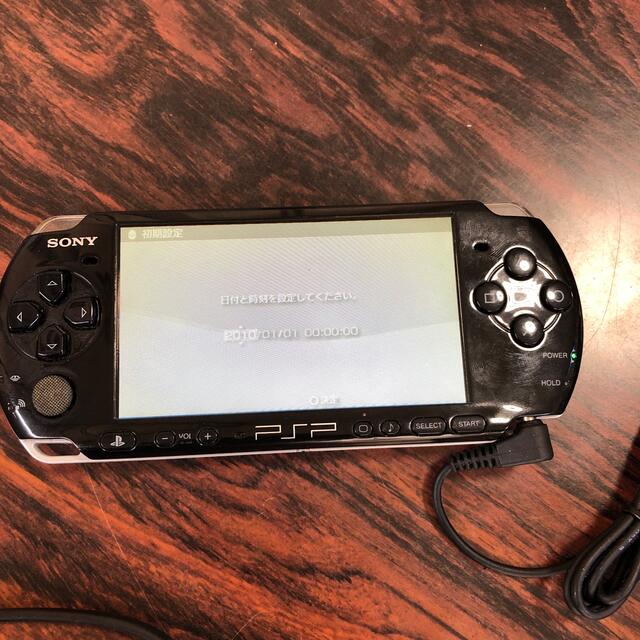 PlayStation Portable(プレイステーションポータブル)のPSP-3000 PB  /モンスターハンターポータブル3rd エンタメ/ホビーのゲームソフト/ゲーム機本体(家庭用ゲームソフト)の商品写真