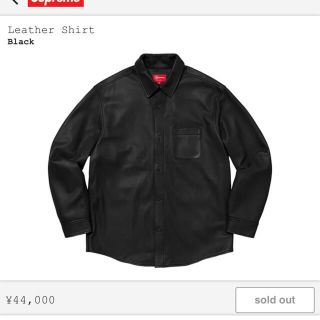 シュプリーム(Supreme)のSupreme Leather Shirt L(シャツ)