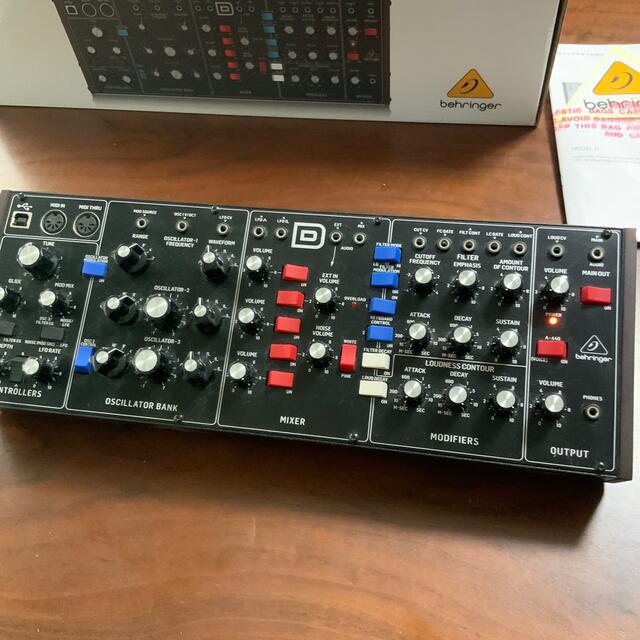 KORG(コルグ)のベリンガー　MODEL D  国内正規品　試奏のみ 楽器の鍵盤楽器(その他)の商品写真