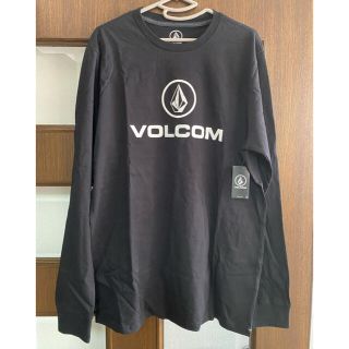 ボルコム(volcom)の新品未使用　VOLCOM ロンT 黒　ブラック(Tシャツ/カットソー(七分/長袖))