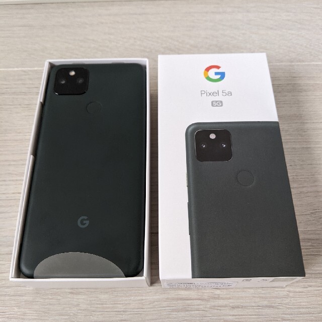 【美品】SIMフリーPixel5a 128GB MostlyBlack