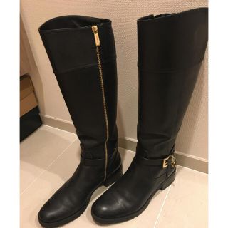 マイケルコース(Michael Kors)のマイケルコース　黒ロングブーツ　26(ブーツ)