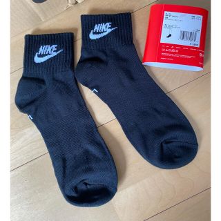 ナイキ(NIKE)のNIKE/ソックス/新品未使用/正規品/25〜27/L/黒/1セットのみ販売(ソックス)