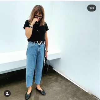 Ron Herman - SEA BIG HEART SUEDE BELT ビッグハートスウェードベルト