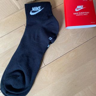 ナイキ(NIKE)のNIKE/靴下/新品未使用/正規品/25〜27/L/黒/1セットのみ販売(ソックス)