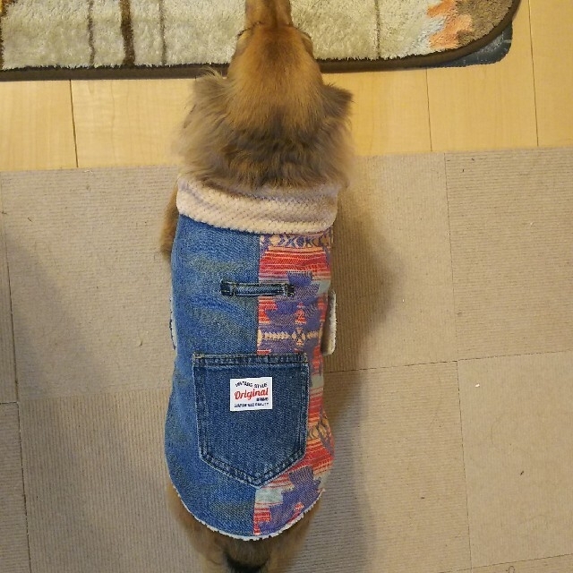 ペット服/アクセサリー デニムリメイク犬服③オーダー受付ページ