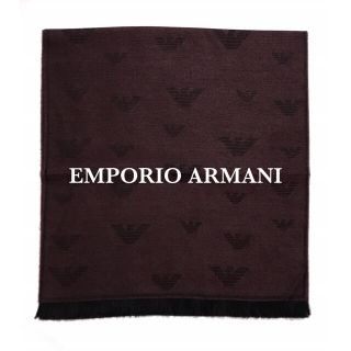 エンポリオアルマーニ(Emporio Armani)のエンポリオアルマーニ マフラー レッド(マフラー)