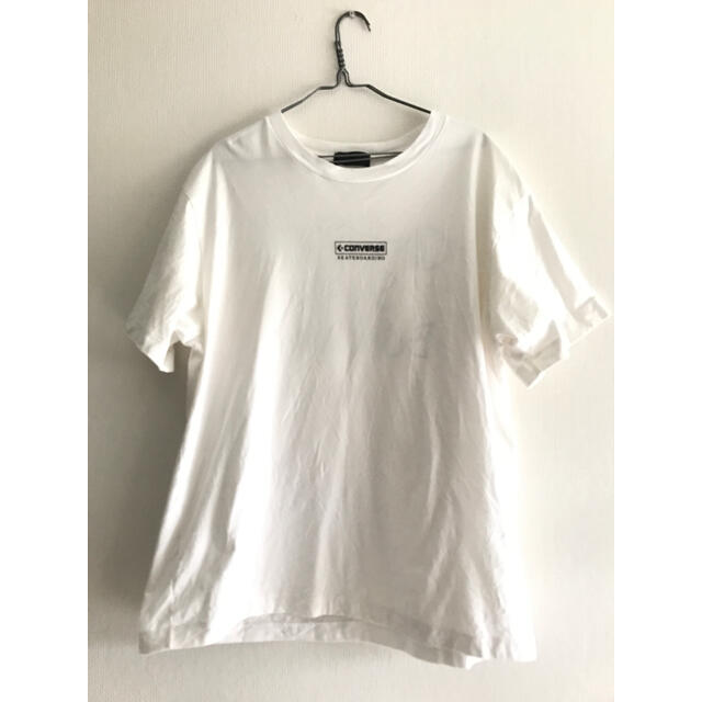 CONVERSE(コンバース)のコンバース オーバーサイズ 白シャツ メンズのトップス(Tシャツ/カットソー(半袖/袖なし))の商品写真