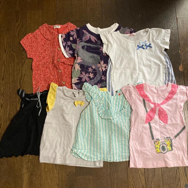 SM2(サマンサモスモス)の子供服 まとめ売り 女の子 95-100 夏 キッズ/ベビー/マタニティのキッズ服女の子用(90cm~)(Tシャツ/カットソー)の商品写真