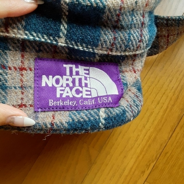 THE NORTH FACE(ザノースフェイス)のザノースフェイス×ハリスツイード チェック柄 ファニーパック ショルダー メンズのバッグ(ショルダーバッグ)の商品写真