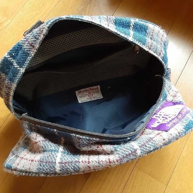 THE NORTH FACE(ザノースフェイス)のザノースフェイス×ハリスツイード チェック柄 ファニーパック ショルダー メンズのバッグ(ショルダーバッグ)の商品写真