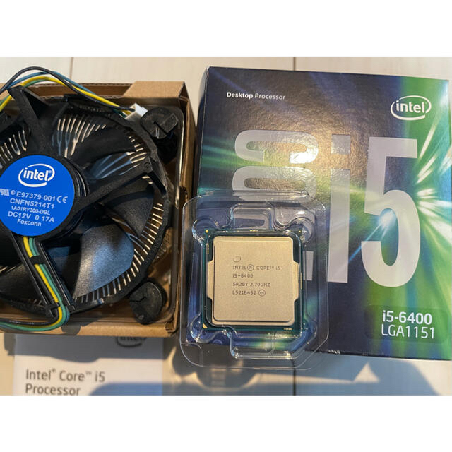 intel Core i5 6400 2.70GHz CPUクーラー付き