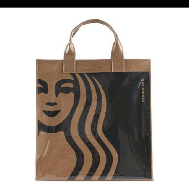 Starbucks Coffee(スターバックスコーヒー)の台湾限定　スターバックス　サイレンロゴ　紙　トートバッグ レディースのバッグ(トートバッグ)の商品写真