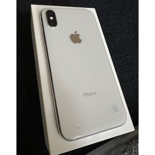 アイフォーン(iPhone)のpichana様専用iPhone X 65GB silver(携帯電話本体)